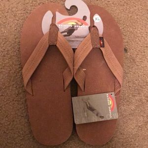 Rainbow sandals (brown)